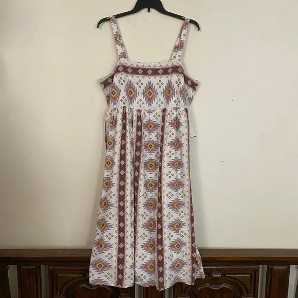 Sonoma Linen Cami Midi Dress XXL - Picture 5 of 15